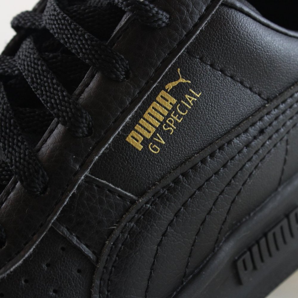 KIDS BLACK PUMA GV SPECIAL SHOES - Picture 9 of 10